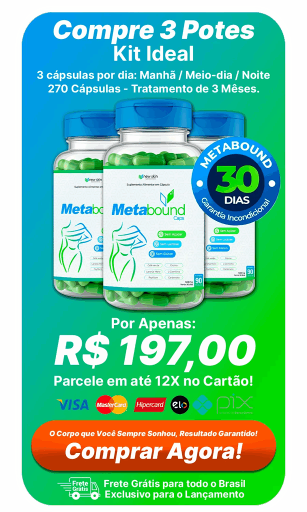Metabound Caps avaliações